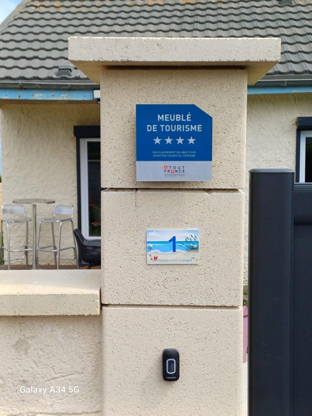 La Maison Entre Deux Plages,Vue Sur Mer Classee 4 Etoiles Criel-sur-Mer Habitación foto